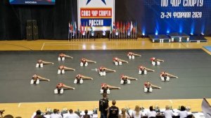 Чир-фристайл группа, взрослые. Команда Neo-dance