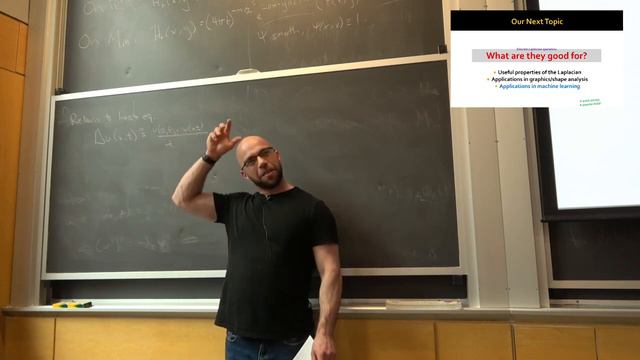 Shape Analysis spring 2023 lecture 16 Laplacians on point clouds ML applications_v720P смотреть онлайн