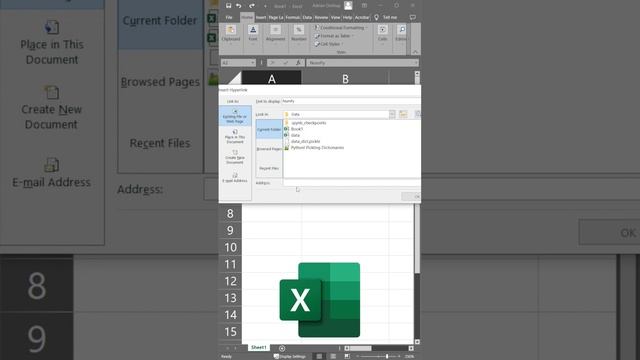 Excel Hotkey to Add Hyperlinks! смотреть онлайн