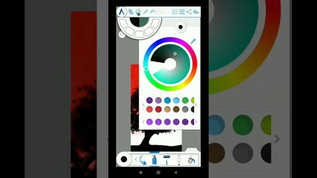 Digital drawing on android mobile|| easy drawing . смотреть онлайн