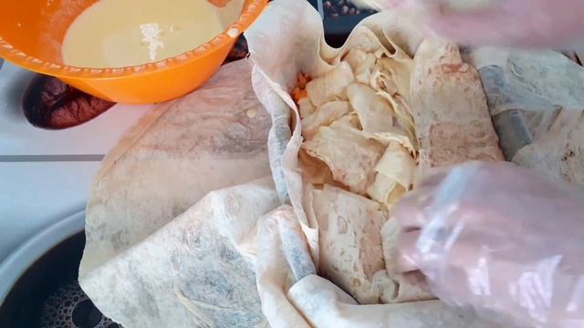 Пирог с капустой в лаваше смотреть онлайн