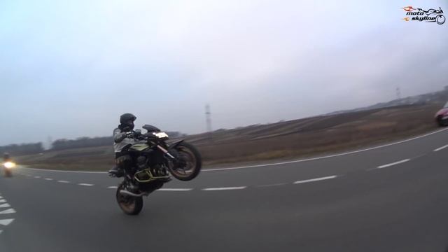 Козлим на Kawasaki z1000 & z750r wheelie time #2 смотреть онлайн