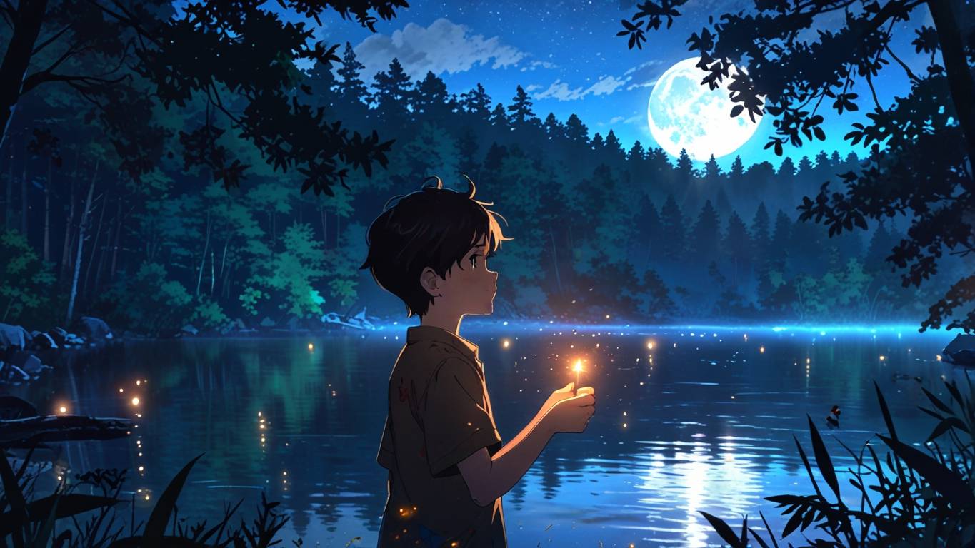 Сказки перед сном. Загадочный лес и Волшебная луна. смотреть онлайн