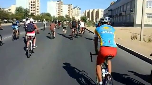 Велопробег в Актау 05.07.14