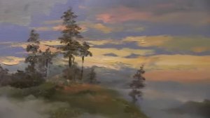 Уроки рисования, живопись маслом для начинающих, Сахаров