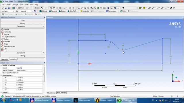 ANSYS CFX. Расчет течения в сверхзвуковом сопле. Часть 1. смотреть онлайн