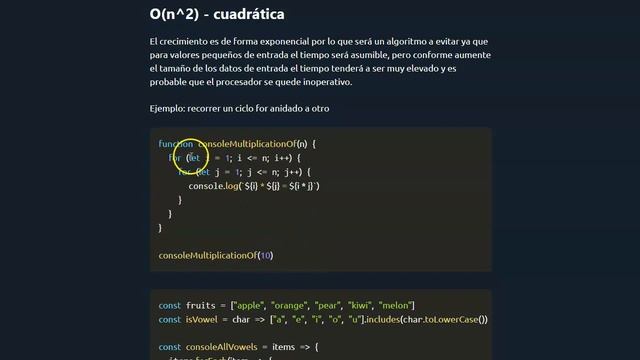 ? Notación big O - ejemplos básicos ? смотреть онлайн
