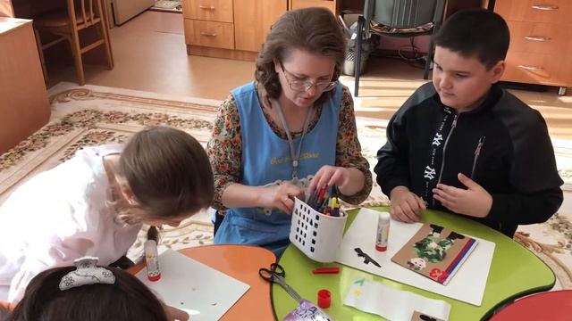 Мастер-класс аппликации «Открытка ко Дню защитника Отечества» смотреть онлайн