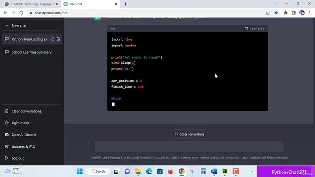 24 - Python Game Development: Writing a Car Racing Game with ChatGPT AI Assistance смотреть онлайн