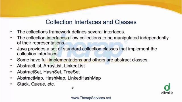 CS203 - JavaEE - Collection Interface, Class & Class Hierarchy смотреть онлайн