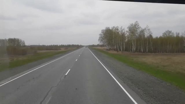 Трасса Омск-Новосибирск"самая скучная дорога" смотреть онлайн