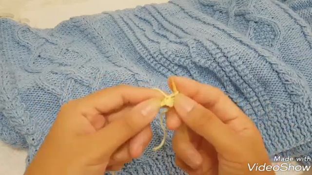 ВЯЗАНИЕ СПИЦАМИ/Экспресс МК/ Мужской кардиган СПИЦАМИ. Часть 2.