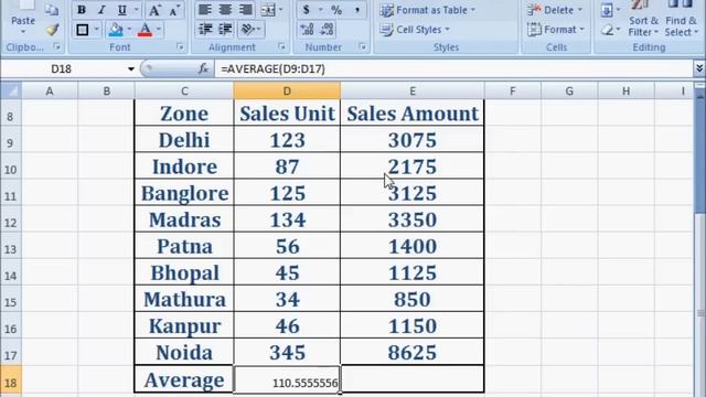 How To Calculate Average In Excel Hindi смотреть онлайн