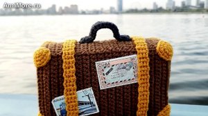 Амигуруми: схема Чемоданчик | Игрушки вязаные крючком