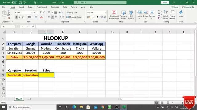 Easy Method of Doing HLOOKUP | How to do HLOOKUP in Excel | HLOOKUP Tutorial in Tamil - Biggy Media смотреть онлайн
