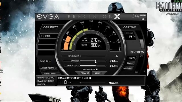 How to Overclock GT 520 (EVGA Precision X) смотреть онлайн