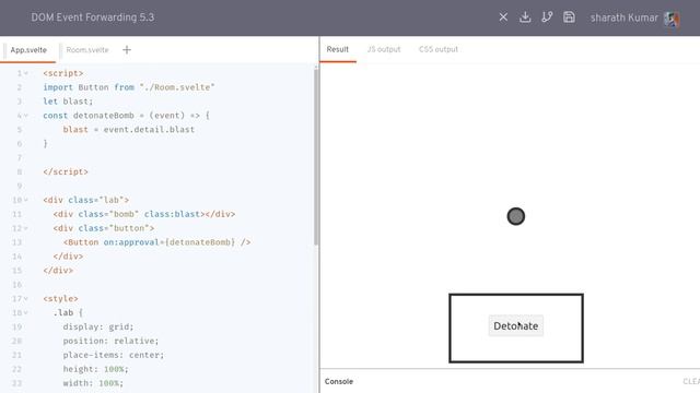 Svelte Dom Event Forwarding - Svelte Tutorial 5.3 смотреть онлайн