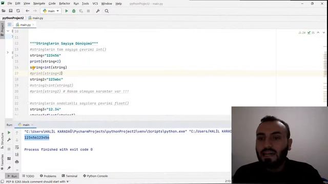 0.3-Python’da Sayılar Ve Matematik İşlemleri-Veri Tiplerine Giriş смотреть онлайн