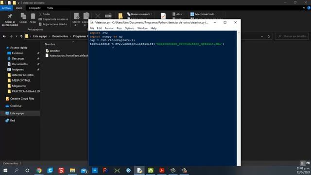 SDVA detección de rostros con Python y OpenCV смотреть онлайн