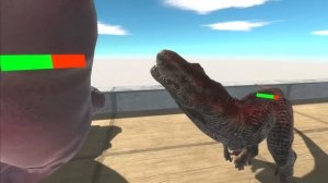 Baby T-Rex VS ALL Animals - Animal Revolt Battle Simulator