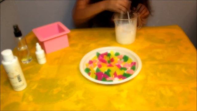 Мыло своими руками из мыльной основы. Мыловарение. Soap. Soap base making. How to made soap. смотреть онлайн
