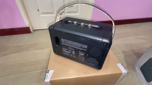 ลำโพง Marshall Kilburn 2 แท้ศูนย์นอก กับงานเนี่ยนๆของแท้แน่นอน#100% смотреть онлайн