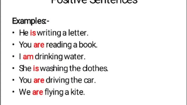 Learn Present continuous tense with me смотреть онлайн