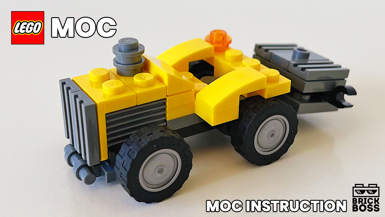 Как собрать Лего Трактор из LEGO Classic / Инструкция по сборке самоделки / Лего Идеи смотреть онлайн