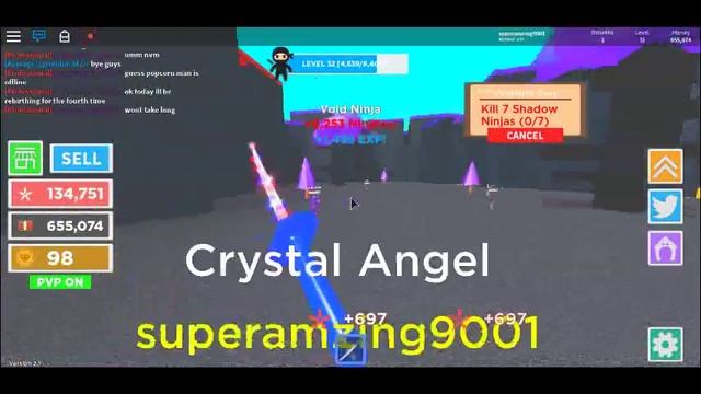 Rebirthing for my fourth time (Roblox? UPDATE 3 | Ninja Masters ⚔️ смотреть онлайн