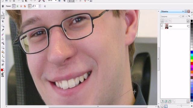 Как изменить глубину резкости в Corel PhotoPaint? смотреть онлайн