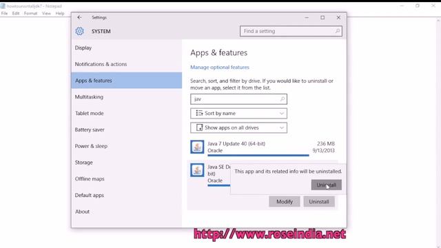 How to uninstall JDK 7 from windows? смотреть онлайн
