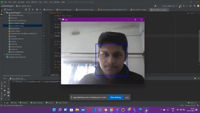 LIVE VIDEO FACE DETECTION using Python and OpenCV смотреть онлайн