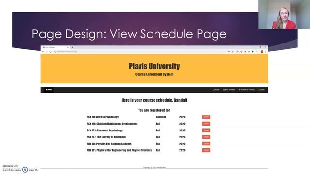 CST499 Final Project Course Enrollment System смотреть онлайн