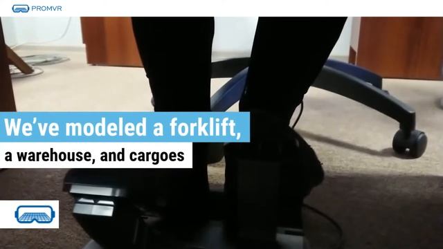 VR-тренажер «Безопасное выполнение работ на погрузчике»
