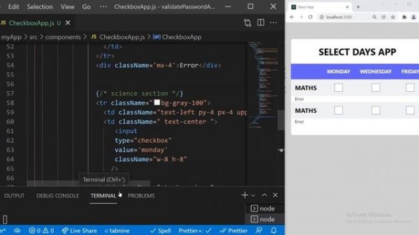 #18 Validate Multiple Checkboxes  with React Hook Form v7 - React Form Validation  for Beginners