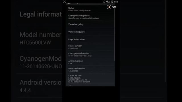 [Root]Cyanogenmod 11 4.4.4 for HTC One Max смотреть онлайн