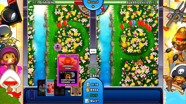 The 4-4 Boomerang Thrower Mod - Turbo Glaive Lord! | Bloons TD Battles "Balanced" 4-4 Towers Mod! смотреть онлайн