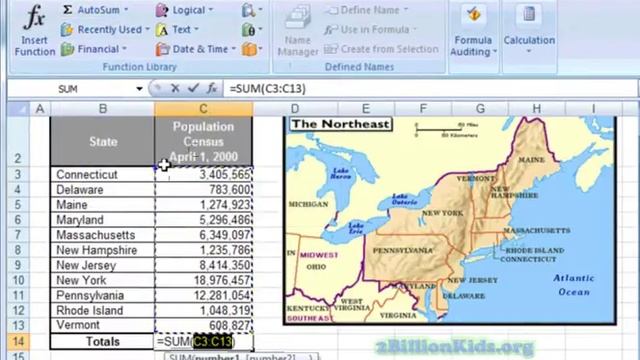 Excel 2007 - Sum смотреть онлайн