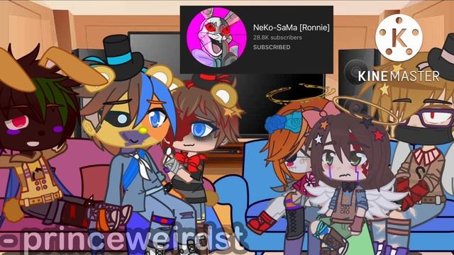 Aftons + Henry & Charlie react to Elizabeth Afton Angst [] 1/3 смотреть онлайн