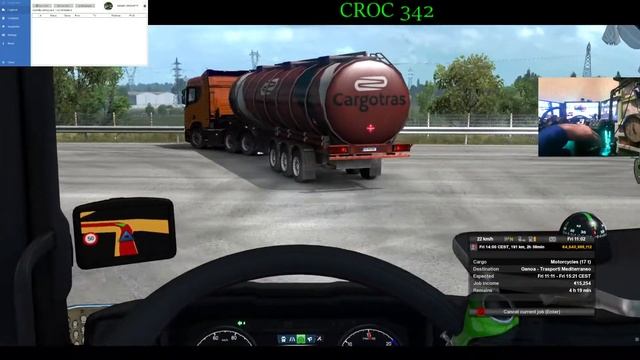 AMERICAN TRUCK SIMULATOR MOTORCYCLES DELIVERED FROM MILANO TO GENOVA смотреть онлайн