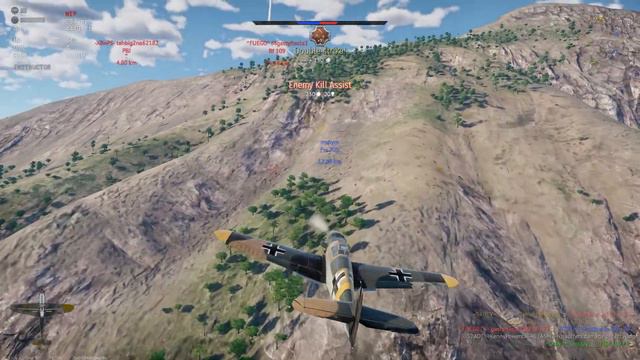 With recent cannon nerfs, the Bf 109 f4 rises to the top again. War Thunder arcade gameplay смотреть онлайн