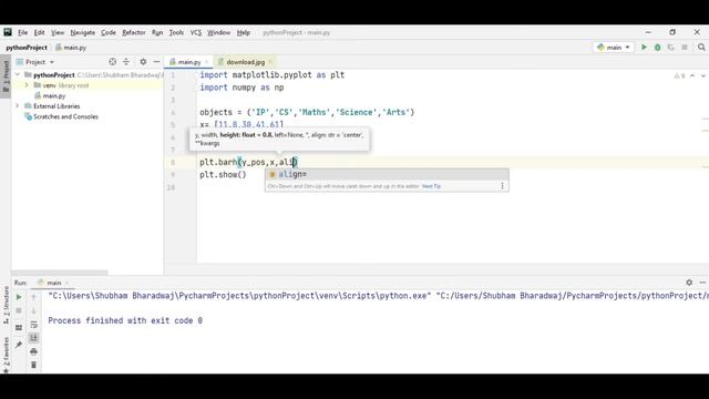 27.Creating Bar Graph in Python |color,width,horizontal & mutiple bar graph | Python Visualization смотреть онлайн
