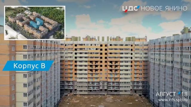 Новое Янино. Ход строительства смотреть онлайн