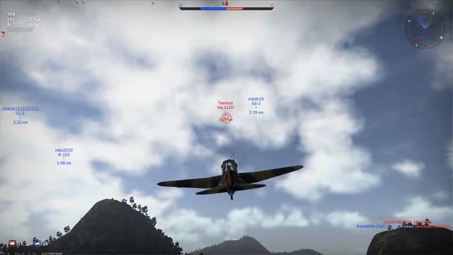 War Thunder – Серия 48 – АБ – Штурмовка – Рисовые террасы – Без смертей – МиГ-3-34 смотреть онлайн