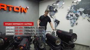 ТЕПЛОВЫЕ ДИЗЕЛЬНЫЕ ПУШКИ VERTON? Обзор обновленного модельного ряда