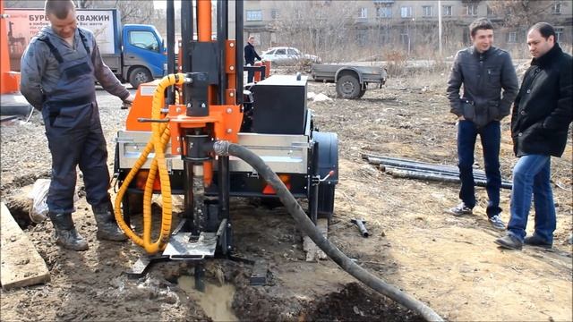 Отгрузка и обучение. Бурение на GBU-30L для клиентов из Омска от БурСпецТехники смотреть онлайн