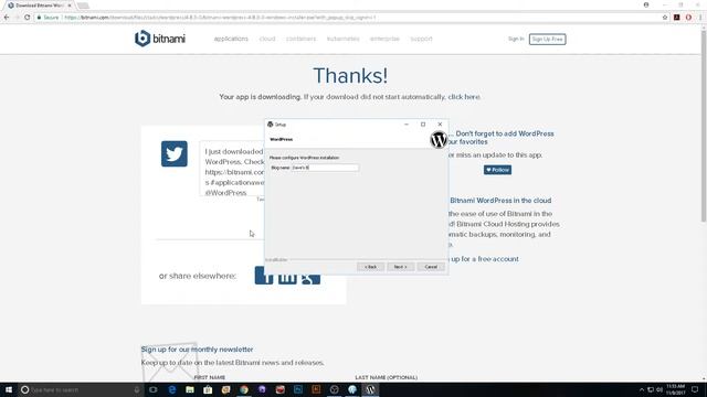 Bitnami wordpress install on windows смотреть онлайн