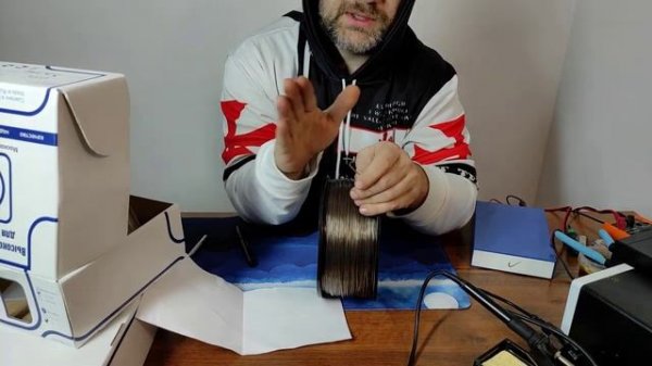 Купил пять кг пластика для 3Д печати от FDPLAST SBS PLA PTG показываю