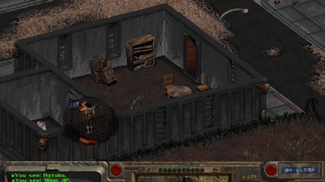 Fallout 1 - part 55 - battle in Hub - gameplay - hardest difficulty смотреть онлайн
