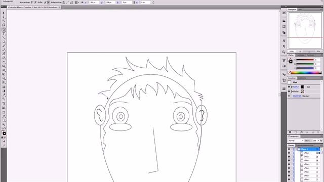 Character Mascot Creation Tutorial - Adobe Illustrator CS5 - Valixx-Online.de смотреть онлайн